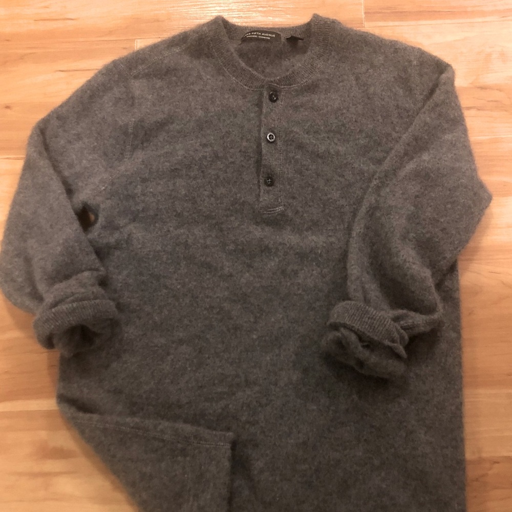 100% Cashmere Henley